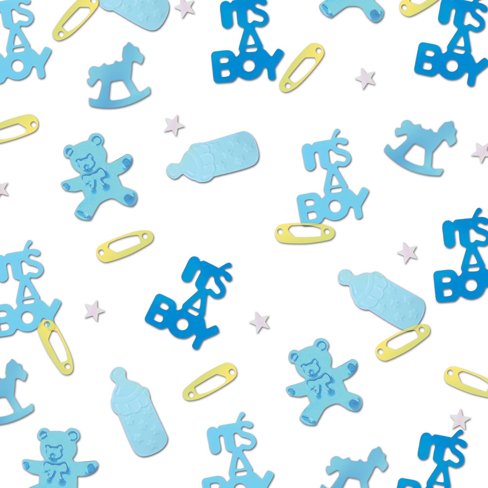 Beistle 1/2oz. It's A Boy Confetti Packs, 3ct.